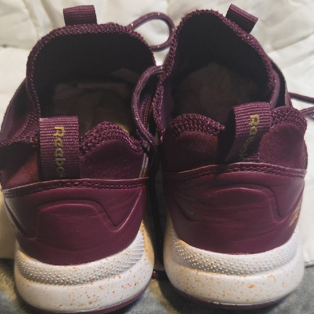 Reebok Women's Burgundy Sneakers - Picture 4 of 6